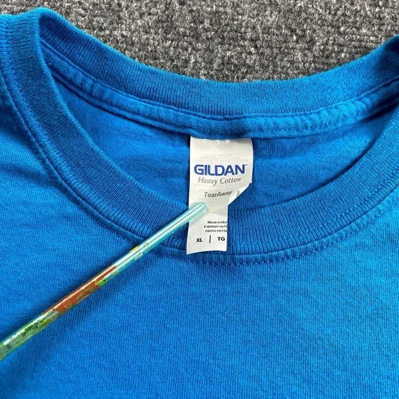 Beerwisdon Shirt Men's Extra Large Blue‎ Graphic Savannah Georgia Cotton Gildan - Picture 6 of 9